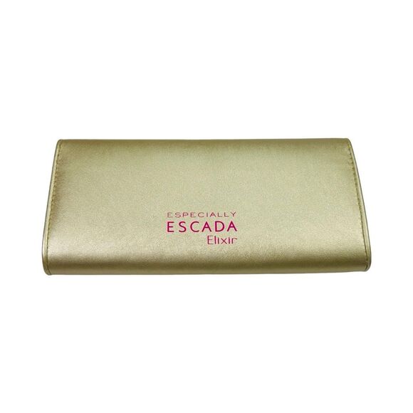 Escada Especially Escada Elixir GWP Gold Clutch Purse - 9” x 4.5” - Picture 3 of 3